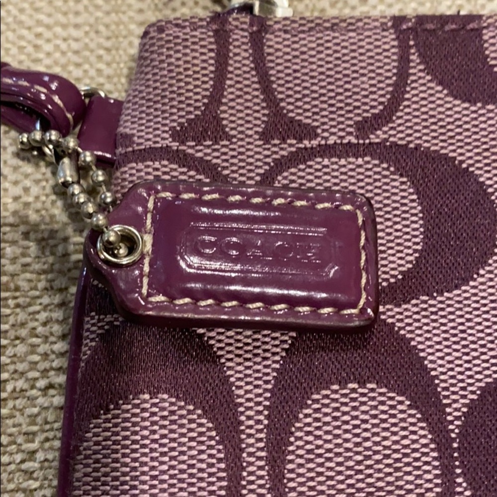 Coach wristlet
